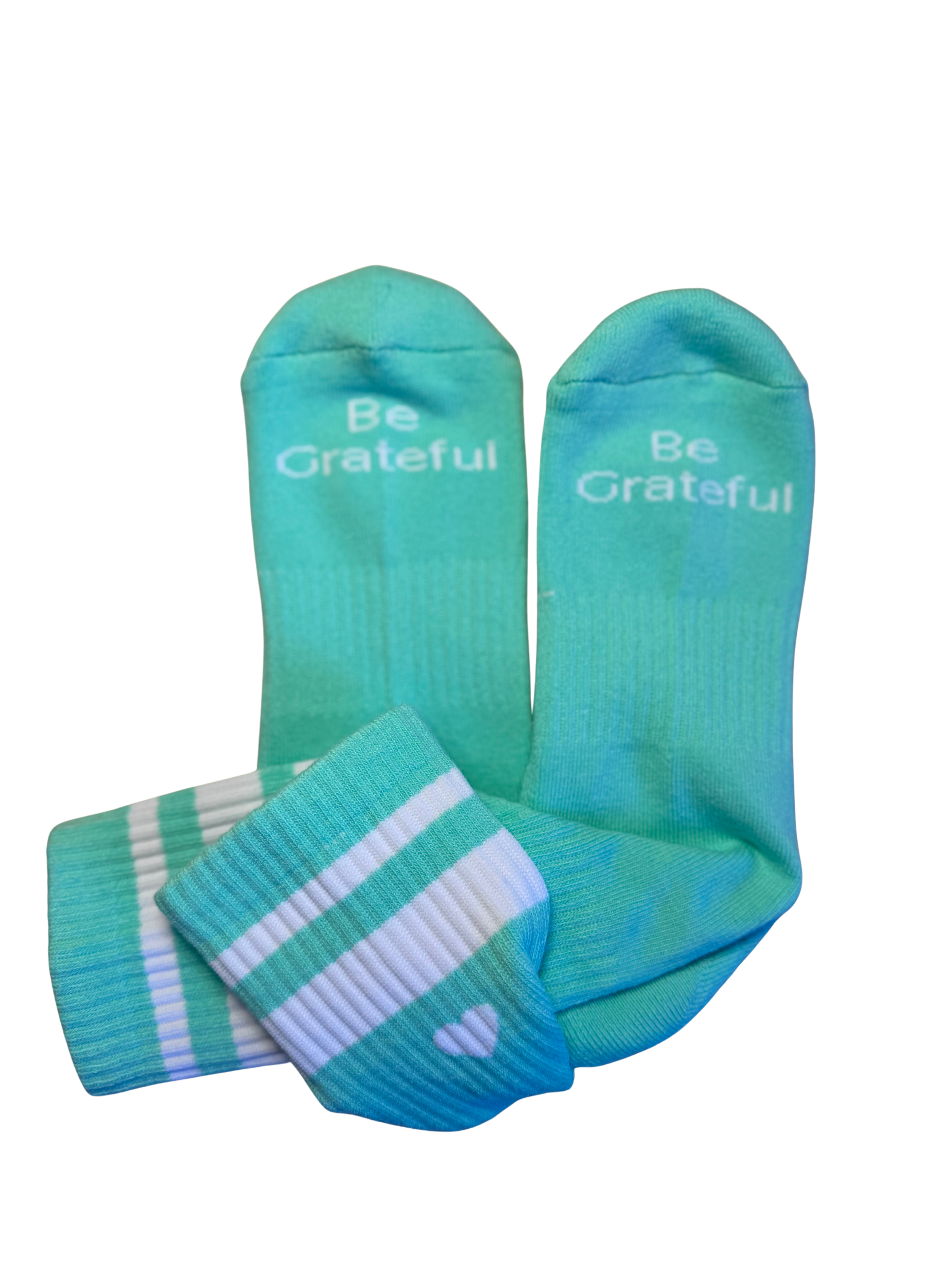 Mint Green Grip Sock